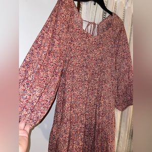 Universal Thread Floral long sleeve dress